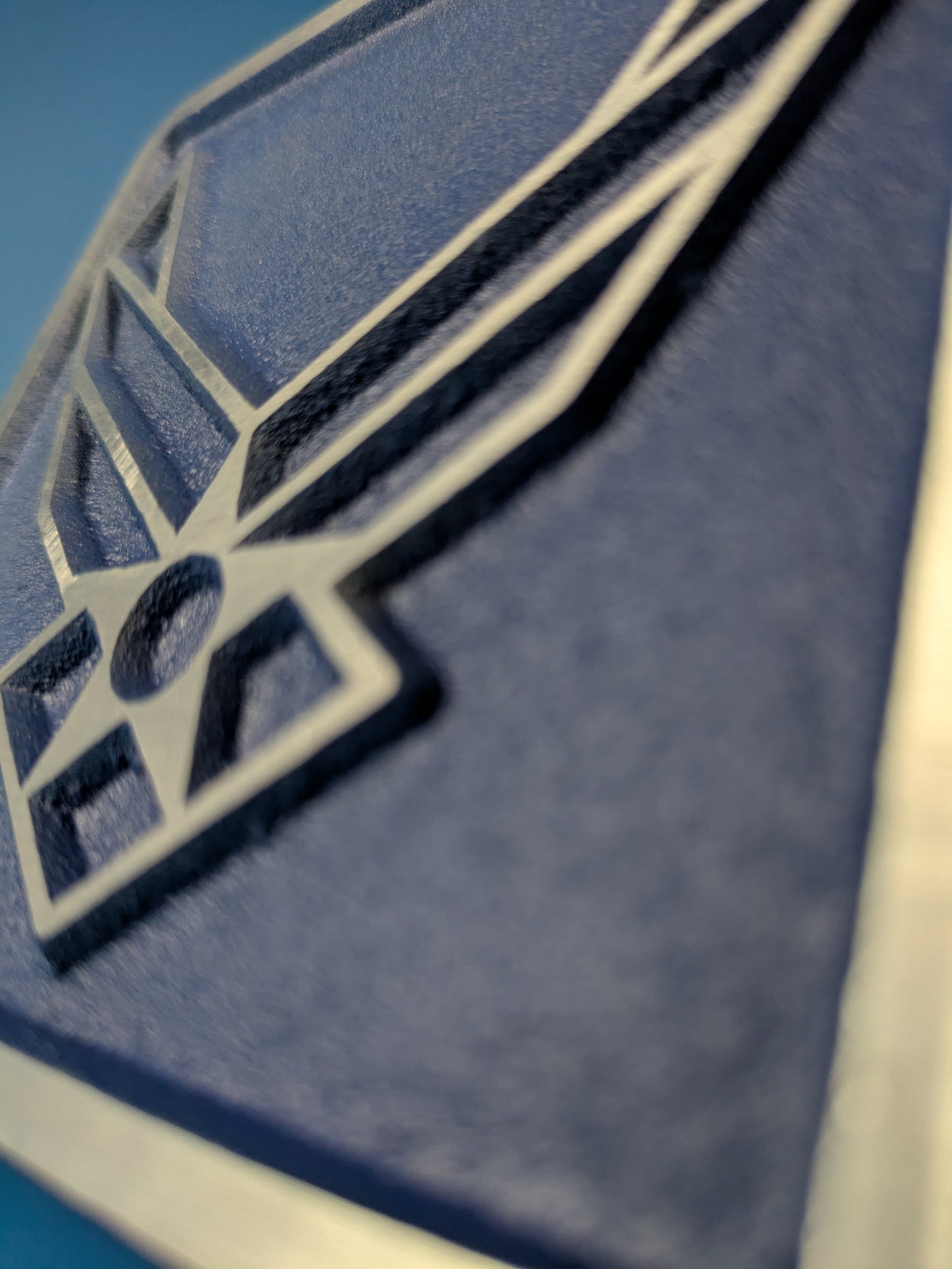 Hitch Cover - US Air Force - Solid CNC Aluminum