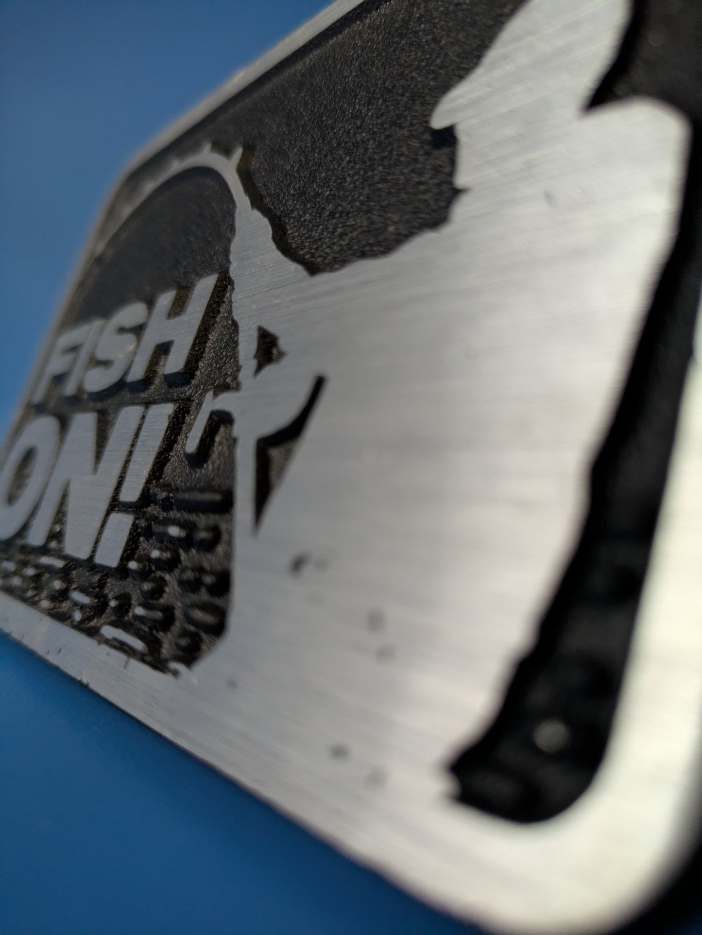 Hitch Cover - Fish On! - Solid CNC Aluminum