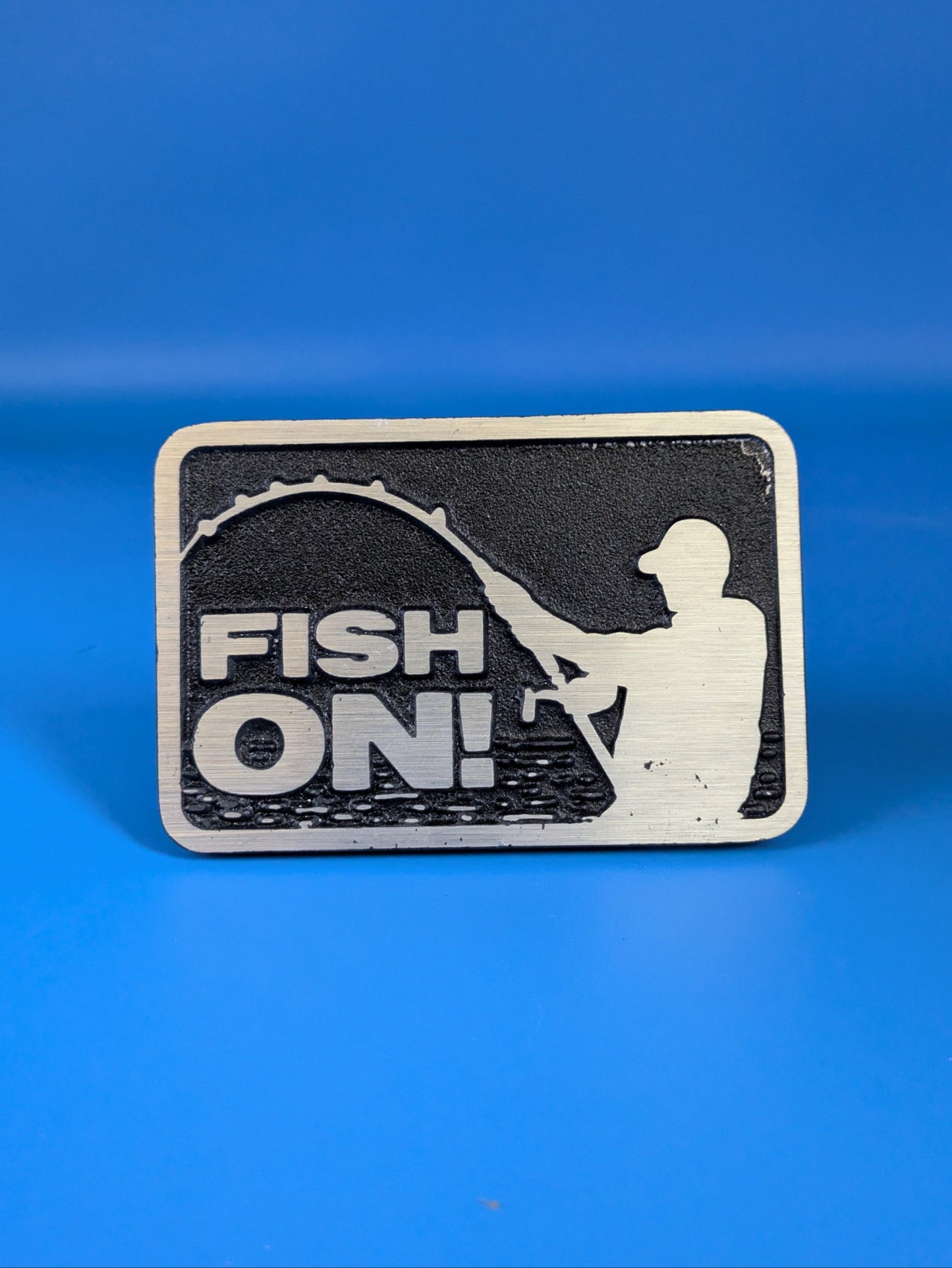 Hitch Cover - Fish On! - Solid CNC Aluminum
