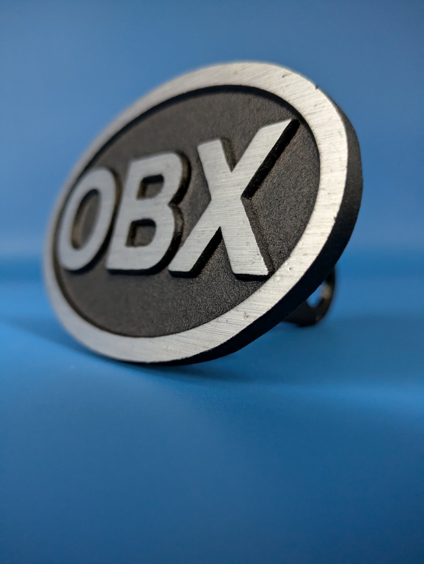 Hitch Cover - Outer Banks - OBX - Solid CNC Aluminum