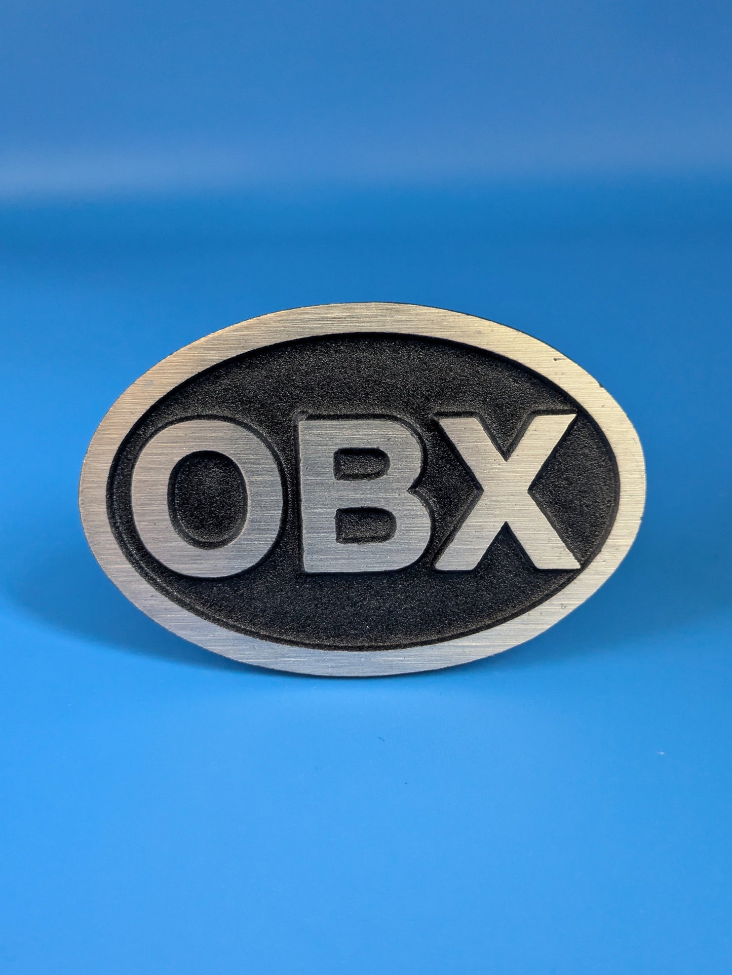 Hitch Cover - Outer Banks - OBX - Solid CNC Aluminum