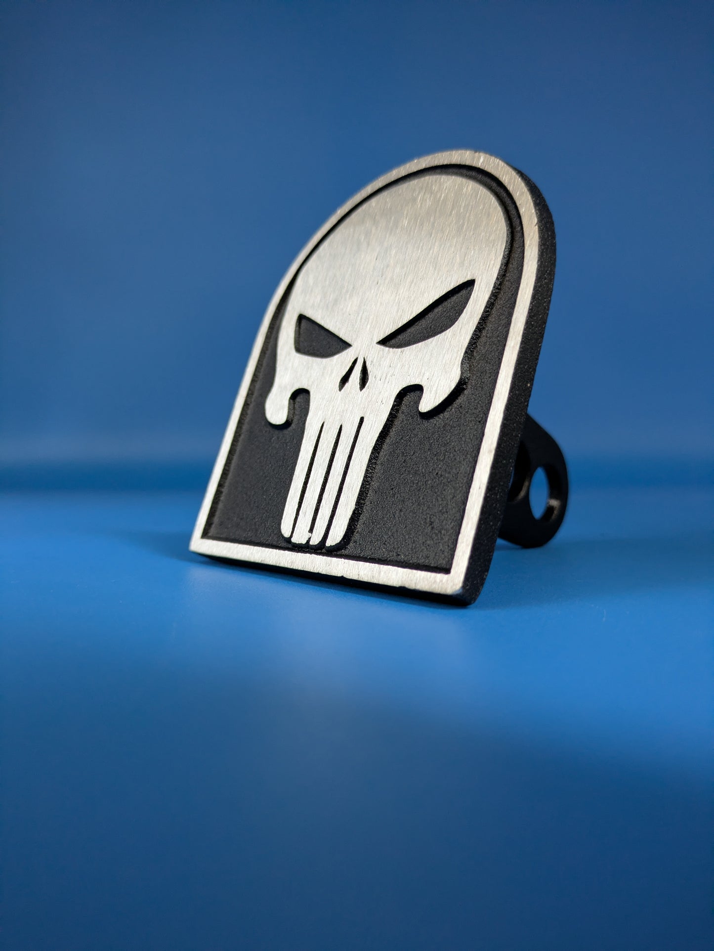 Hitch Cover - Punisher - Solid CNC Aluminum