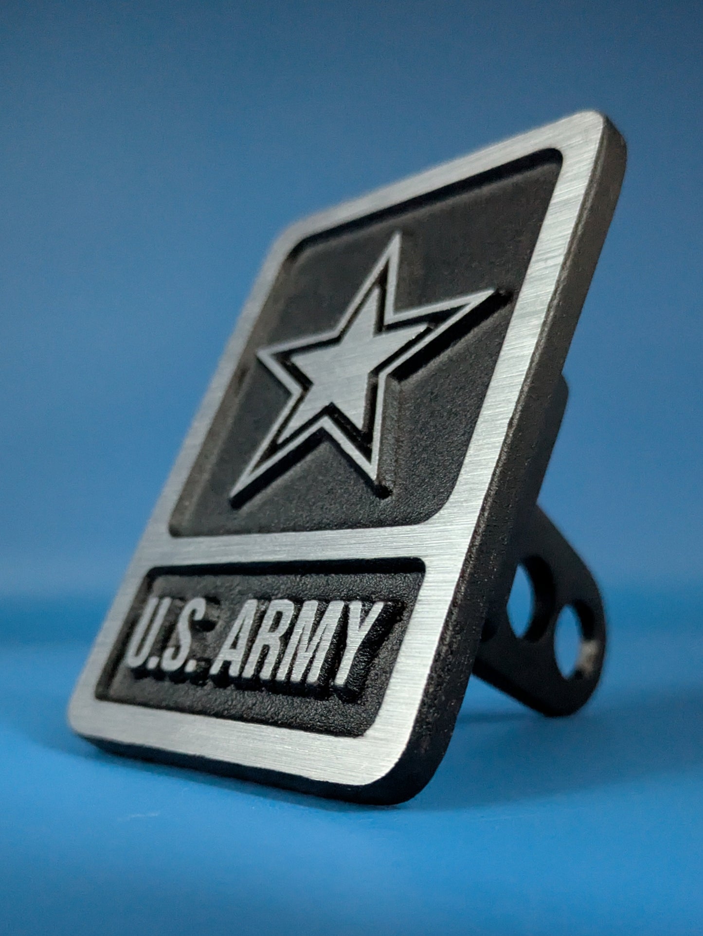 Hitch Cover - US Army - Solid CNC Aluminum