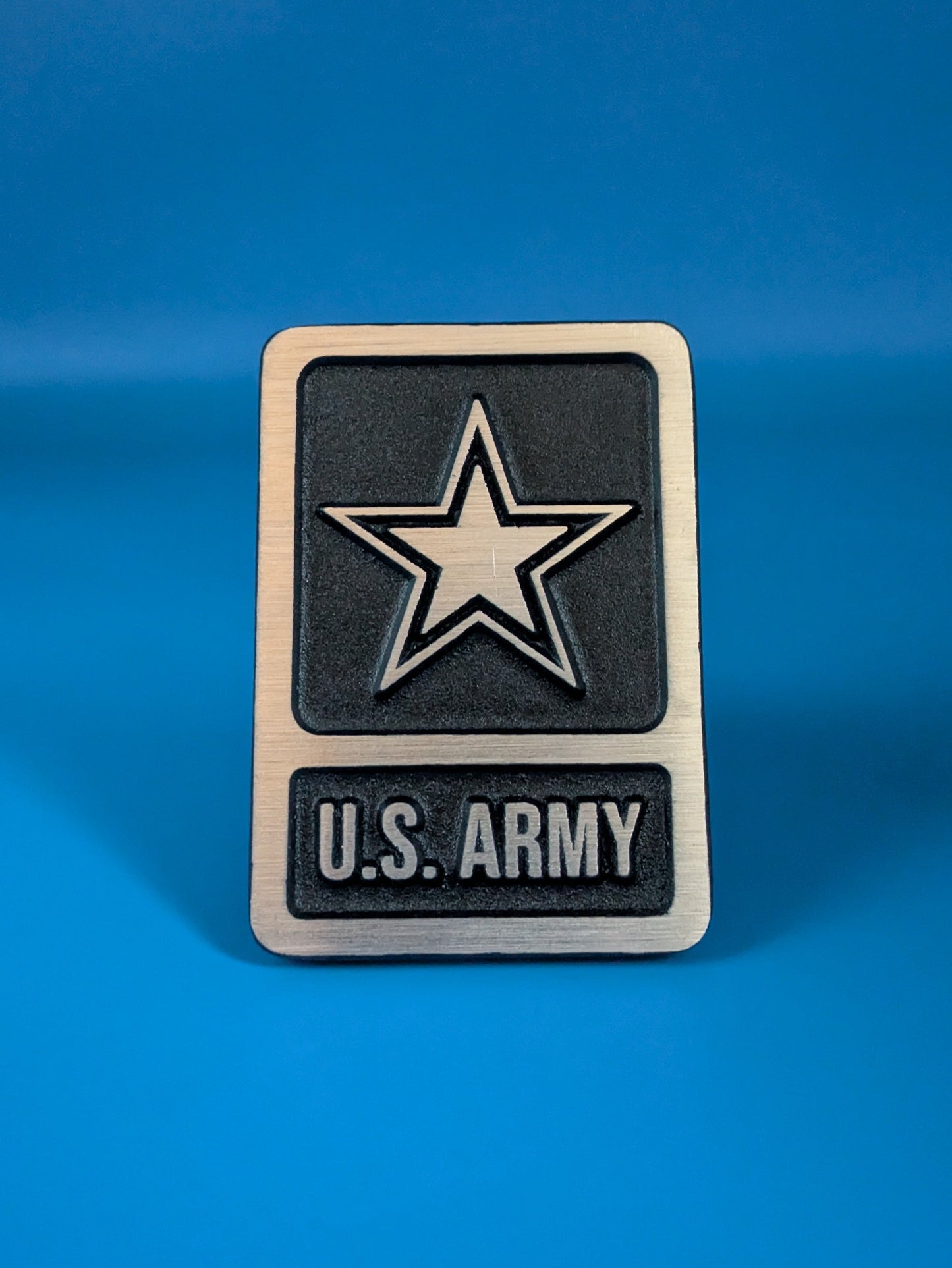 Hitch Cover - US Army - Solid CNC Aluminum