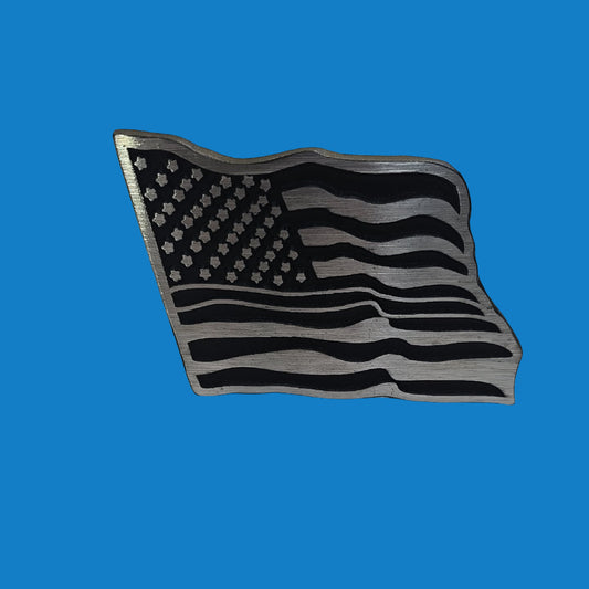 Waving American Flag